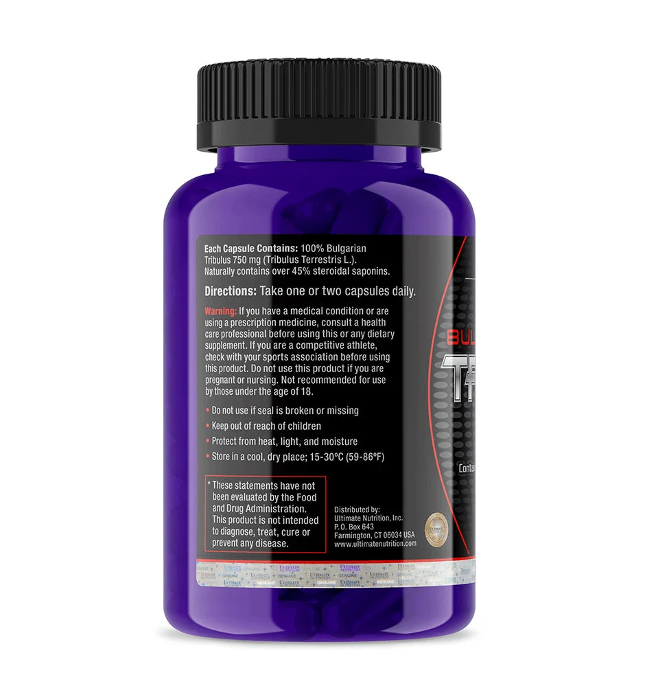 Ultimate Nutrition Tribulus Bulgare 750 mg - 90 Capsules