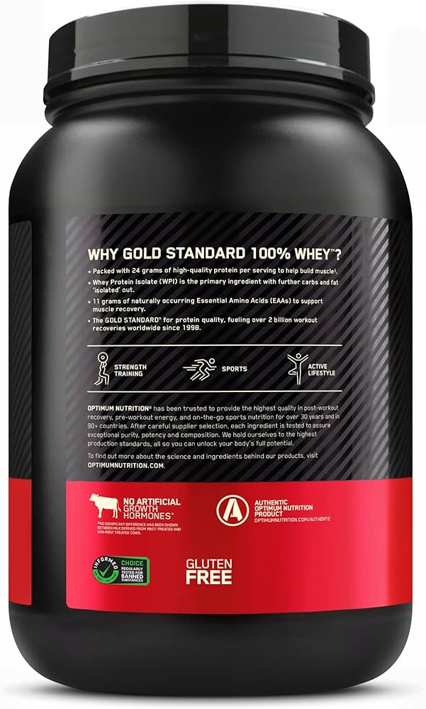 Gold Standard Whey 100% Optimum Nutrition – Protéine 2,27 Kg