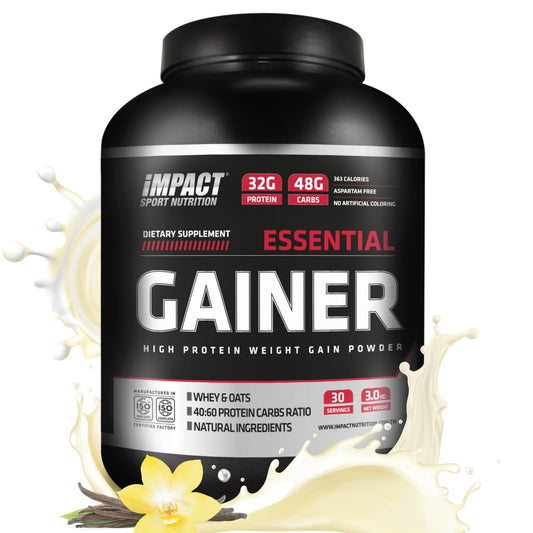 Essential Gainer 3 kg – Mass Gainer Impact Nutrition