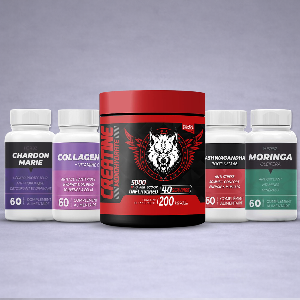 American Wolf Full Creatine Pack – Force, Vitalité & Détox