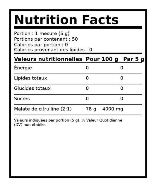 Ultra L-Citrulline 4000 – American Wolf | 250 g