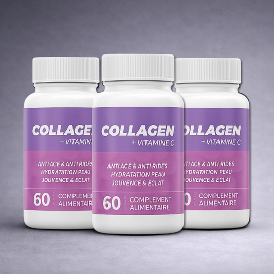 Pack Collagen Marin + Vitamine C – Cure 3 Mois, complément anti‑âge et éclat de la peau