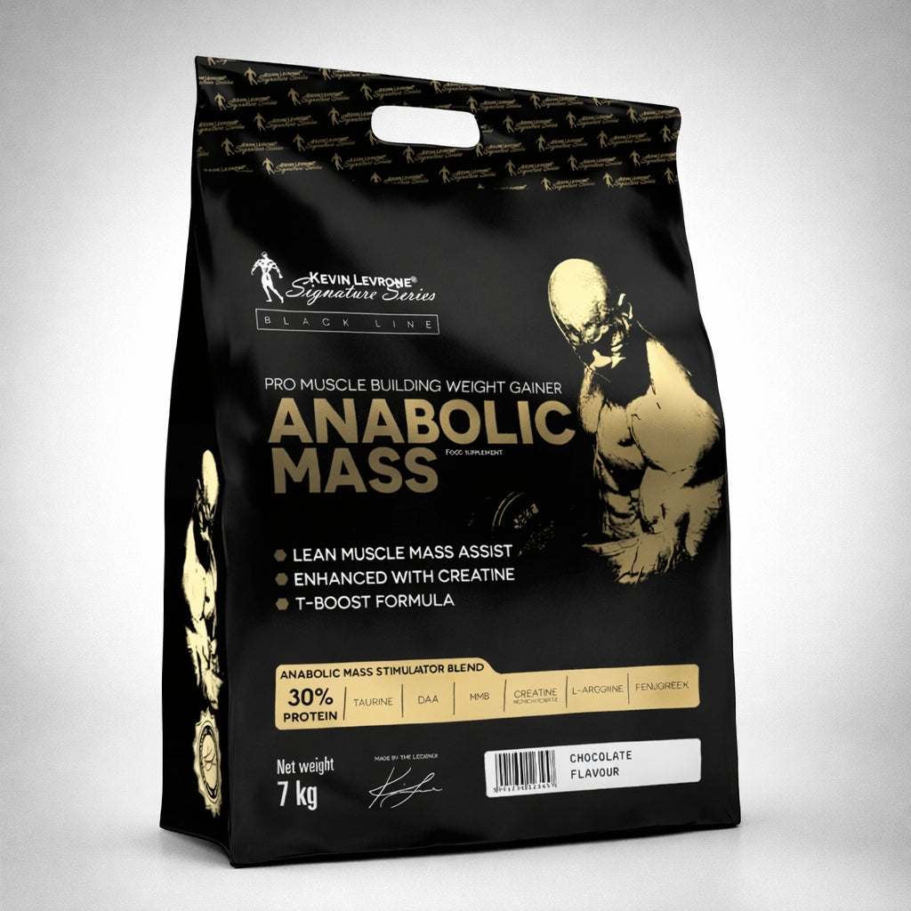 Anabolic Mass Gainer 7 kg – Saveur Café Glacé, complément musculation Kevin Levrone Black Line