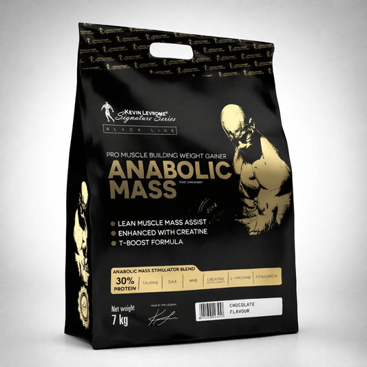 Anabolic Mass Gainer 7 kg – Saveur Café Glacé, complément musculation Kevin Levrone Black Line