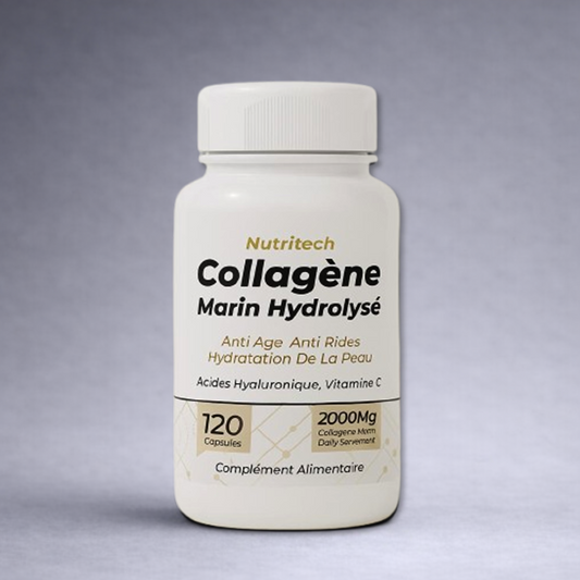 Collagène Marin Hydrolysé - 120 Capsules - Nutritech
