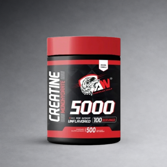 American Wolf – Créatine Monohydrate 500g – Force & Endurance
