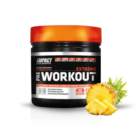 Impact Nutrition Extreme Pre-Workout – Booster Énergie Ultra Concentré 30 Servings