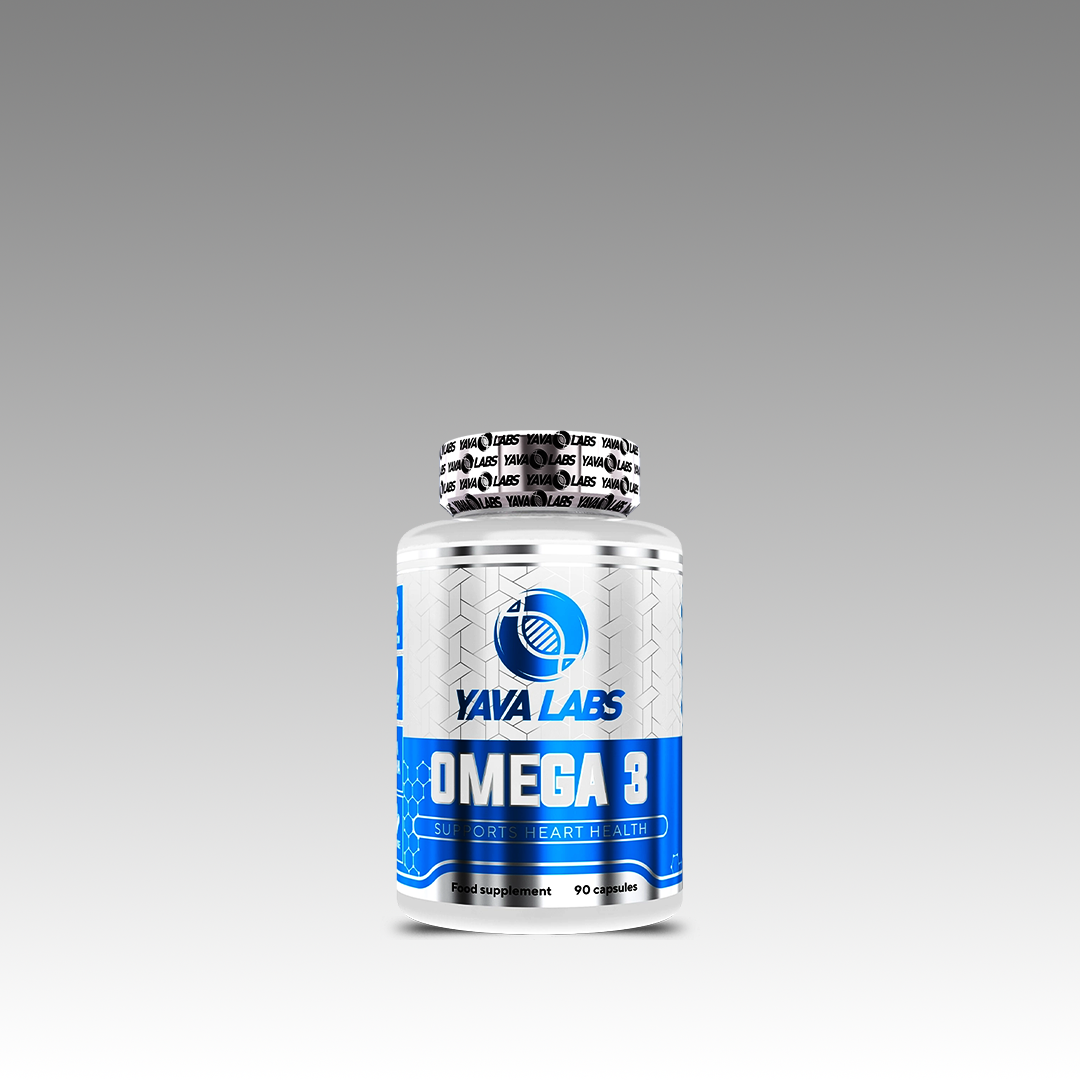 Yava Labs Omega 3 – 90 Capsules - Complément Premium EPA & DHA pour Cœur et Cerveau