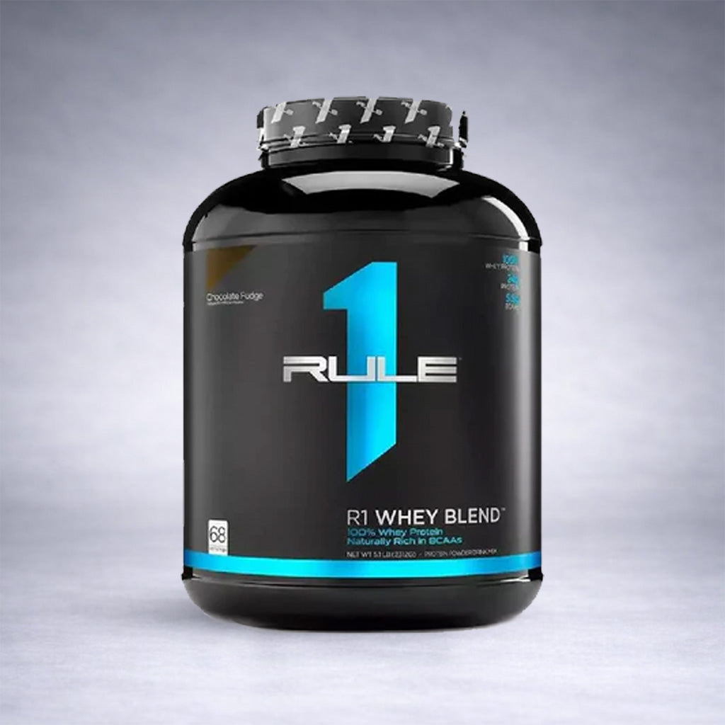 WHEY BLEND Rule 1 – 2,27 Kg | Complément Protéiné Chocolat pour Force & Énergie Musculaire