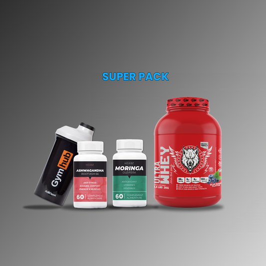 PACK ULTRA WHEY – Protéine Premium pour Prise de Masse Sèche & Récupération Rapide