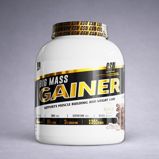 GSN Big Mass Gainer 1 kg Malted Chocolate – Mass gainer prise de masse et énergie