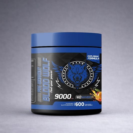 American Wolf Blood Wolf – Pre-Workout Énergie & Endurance 600g