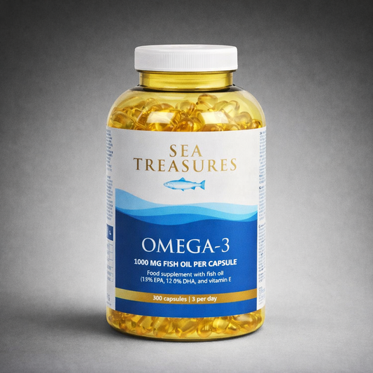 Omega 3 – 300 Capsules – 1000 mg Sea treasaurs