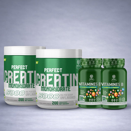 Pack Perfect Creatine + Vitamines B | Force & Énergie