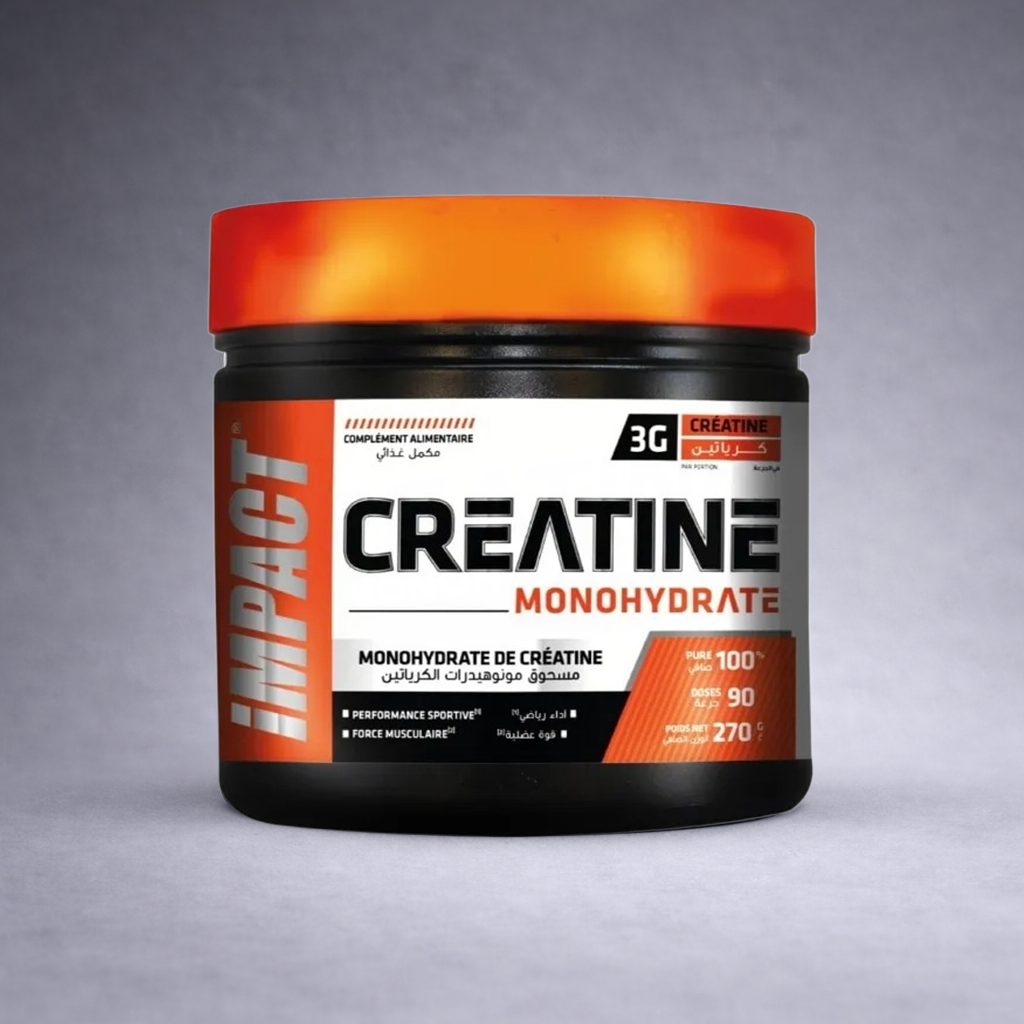 Creatine Monohydrate Tunisie - 270 G - 90 Scoop