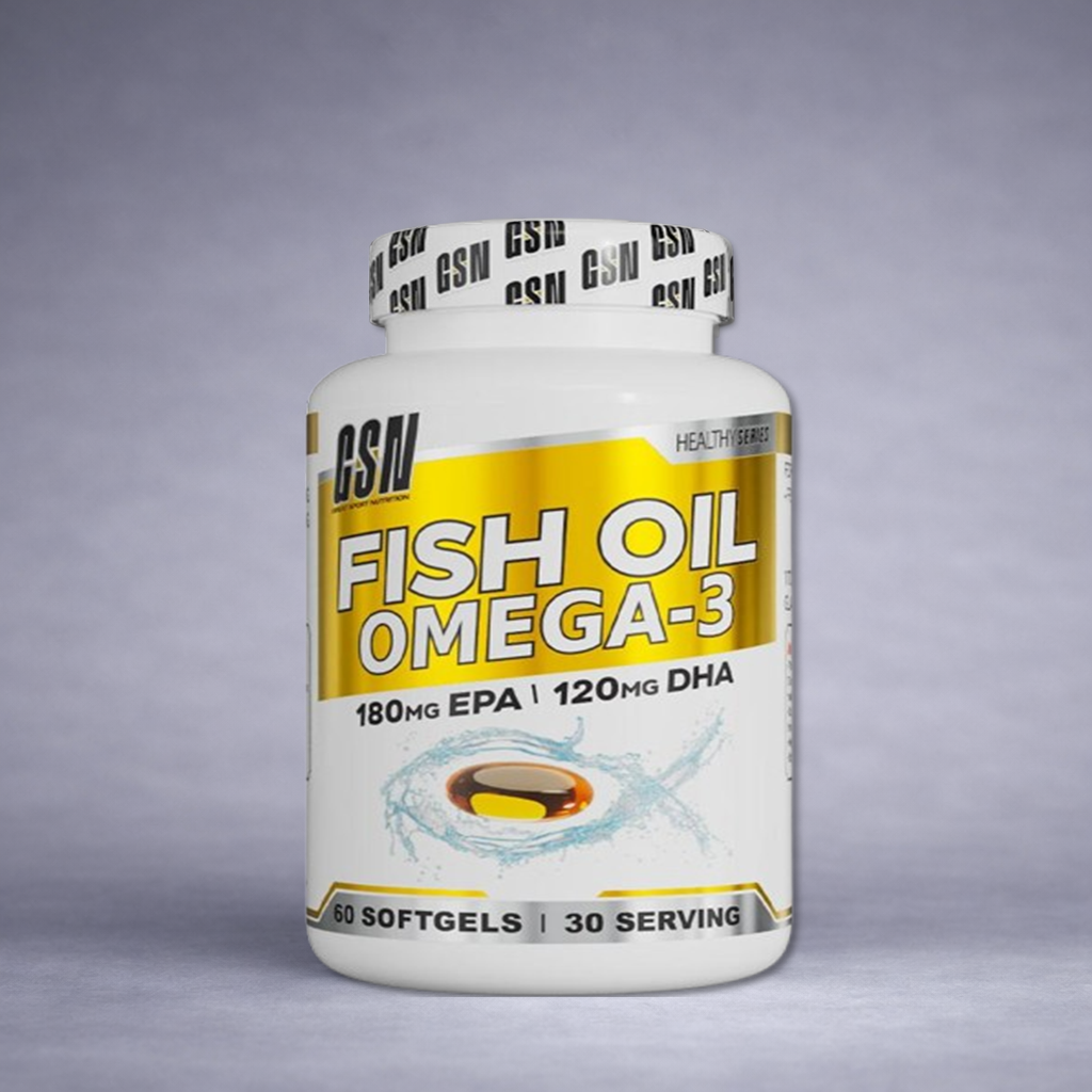 Omega 3 Fish Oil GSN 30 Capsules – Complément Premium pour Cœur, Cerveau & Immunité