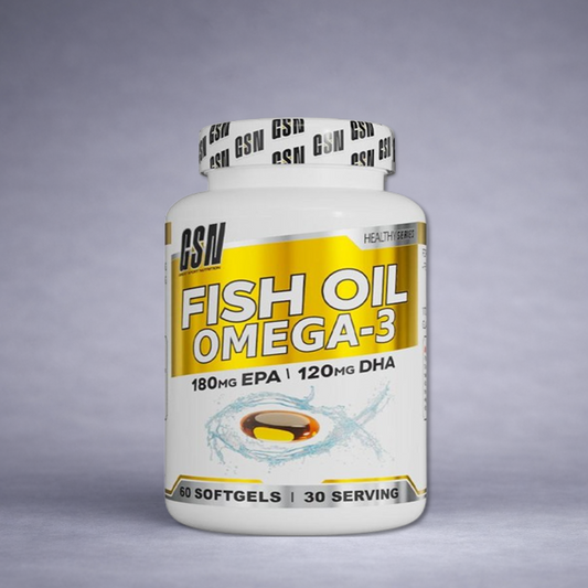 Omega 3 Fish Oil GSN 30 Capsules – Complément Premium pour Cœur, Cerveau & Immunité