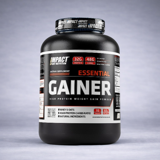 Essential Gainer 3 kg Impact Nutrition – Mass gainer prise de poids et muscle, saveur chocolat vanille