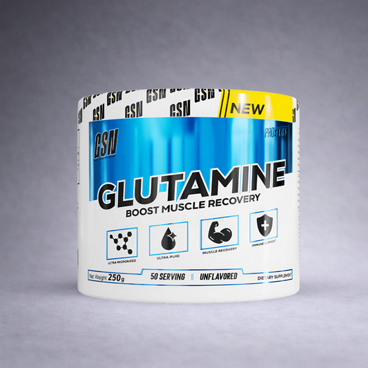 Glutamine GSN 250 g – acide aminé essentiel pour récupération musculaire et performance sportive, supplément nutritionnel