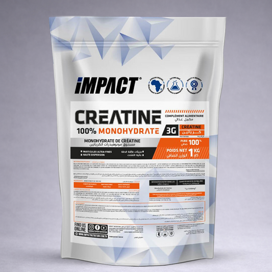 Monohydrate Creatine 1 Kg / 333 Scoop - Impact Nutrition