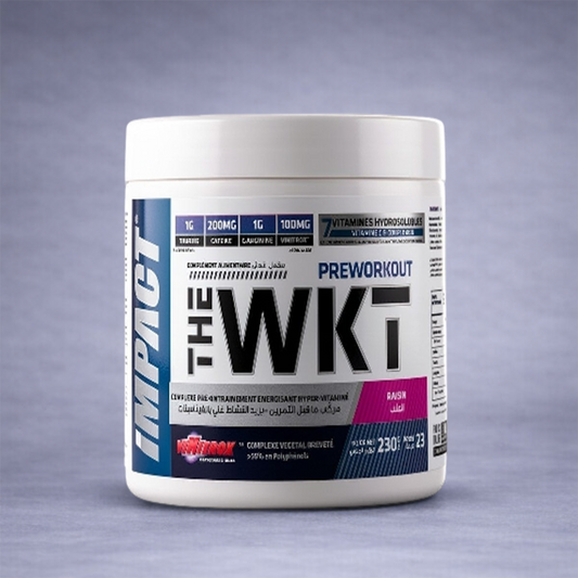 THE WKT Pre‑Workout 230 g Impact Nutrition – Booster énergie et performance musculation