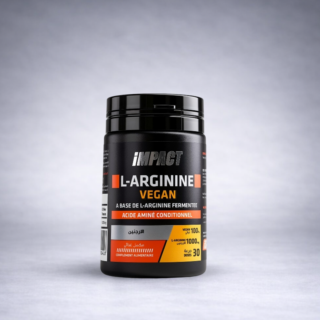 L-Arginine Vegan 30 Gélules | 30 Servings