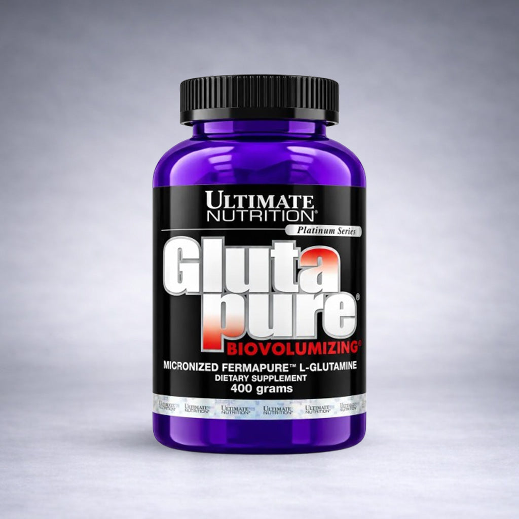 Pot Ultimate Nutrition Glutapure L-Glutamine 400 g poudre de glutamine pure