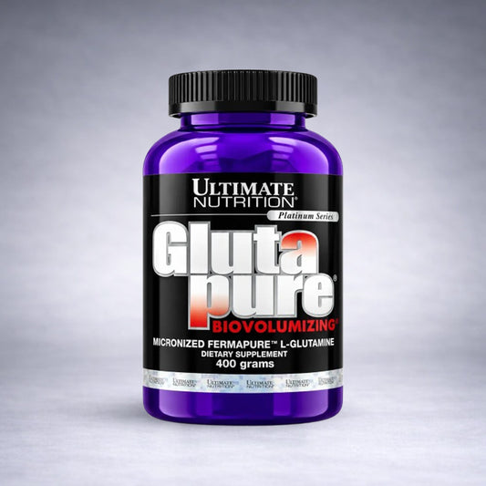 Pot Ultimate Nutrition Glutapure L-Glutamine 400 g poudre de glutamine pure