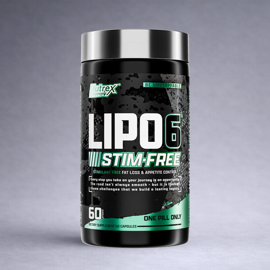 LIPO‑6 Stim‑Free Nutrex – Brûleur de graisses sans caféine, 60 capsules