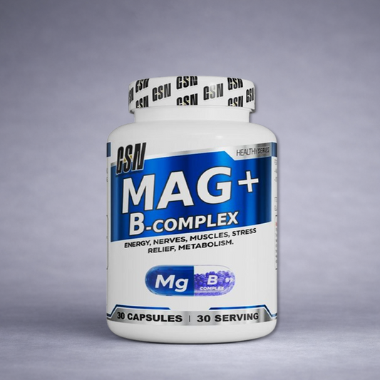 Magnesium GSN 30 Capsules – Complément Minéral pour Énergie, Muscles & Réduction de la Fatigue