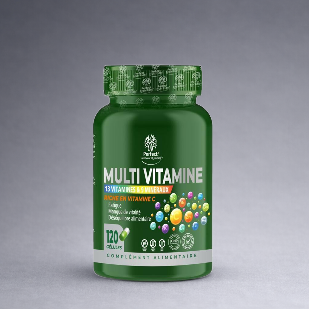 Multi Vitamine Perfect Nutrition – Immunité & Énergie Quotidienne | 120 Capsules
