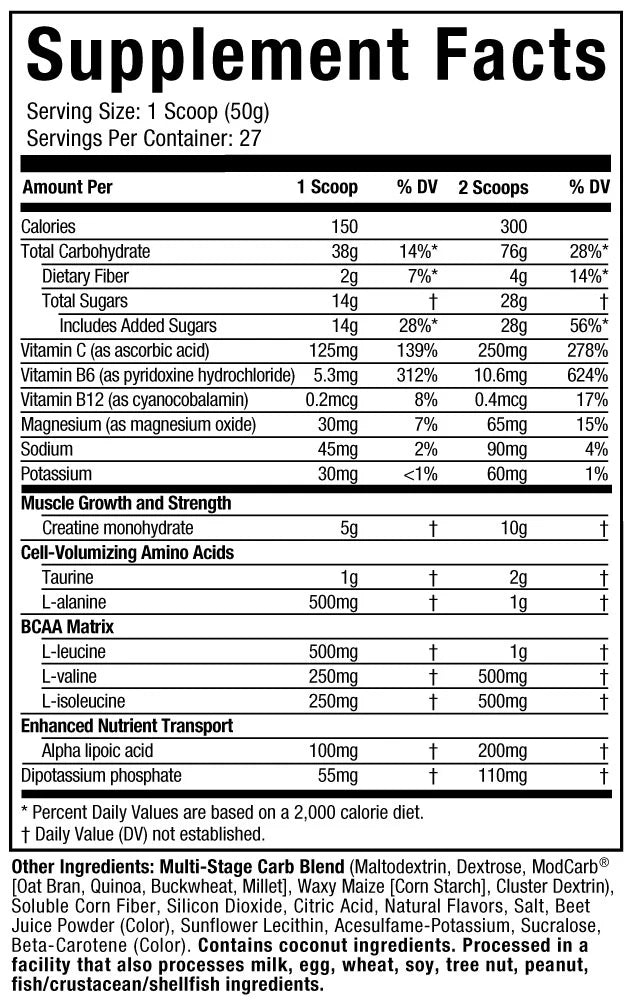 MuscleTech Cell Tech Creatine 2.72 kg – Croissance Musculaire & Récupération Rapide