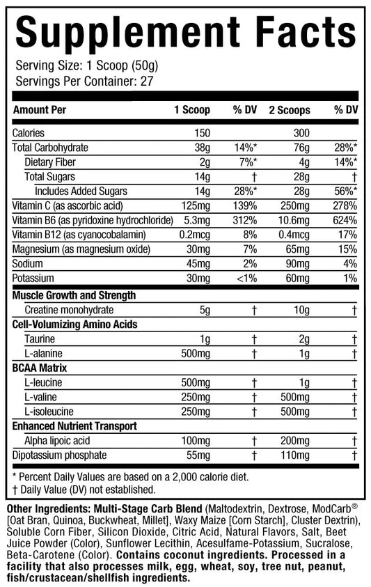MuscleTech Cell Tech Creatine 2.72 kg – Croissance Musculaire & Récupération Rapide