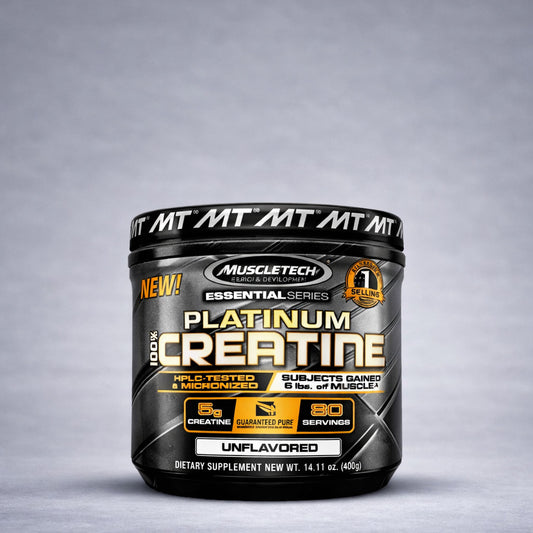 PLATINUM 100% CREATINE MuscleTech | Complément Premium pour Énergie, Endurance & Récupération
