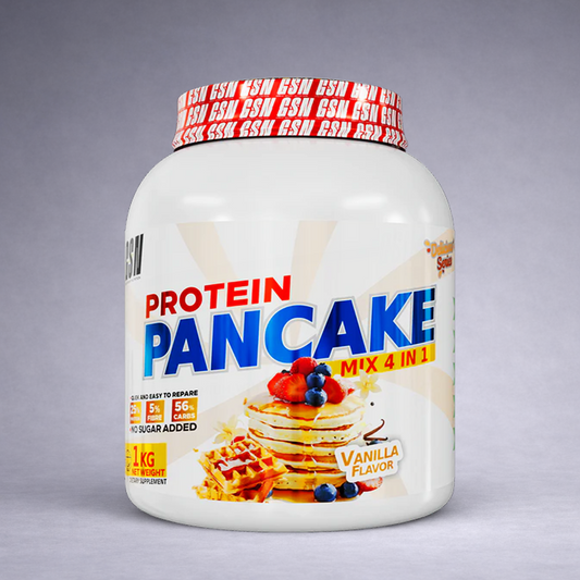 Protein Pancake GSN 1 Kg – préparation protéinée pour musculation et énergie, saveur chocolat, supplément nutritionnel