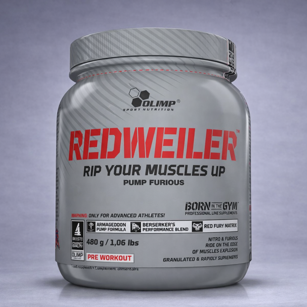 Olimp Redweiler 480 g – Pre‑Workout énergie et performance pour musculation