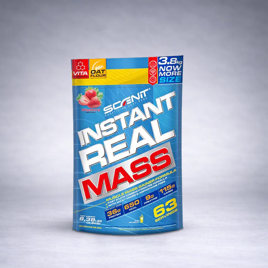 Instant Real Mass Gainer 3.8 Kg Scenit Nutrition