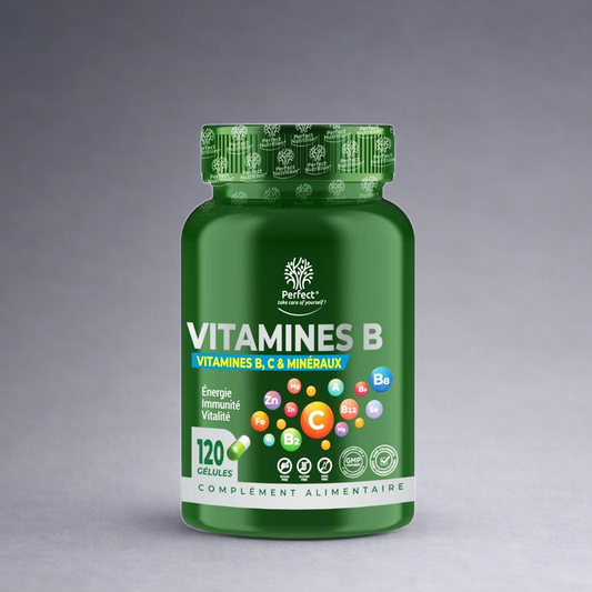 Vitamines B & C – Énergie & Métabolisme | 120 Gélules