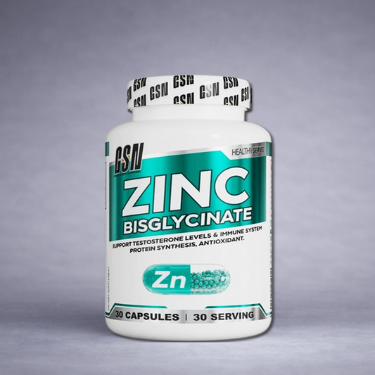 Zinc GSN 30 Capsules – Complément Minéral pour Immunité, Énergie & Santé de la Peau